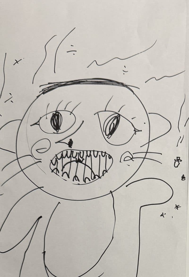 画伯の絵 Q1